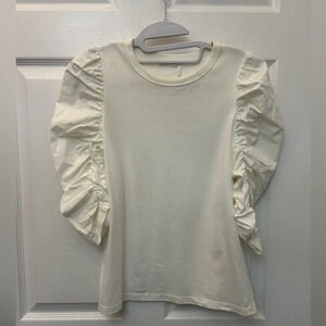 See by Chloe white top